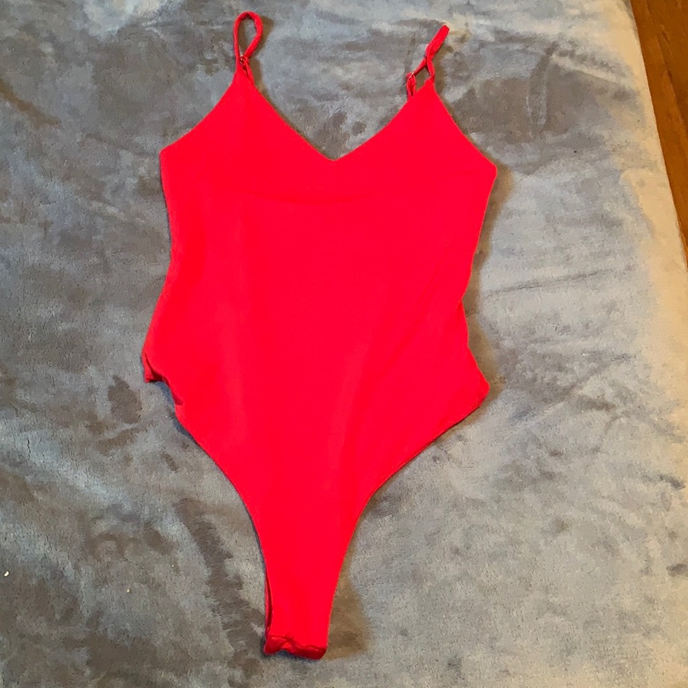 Bright Red Akira Bodysuit